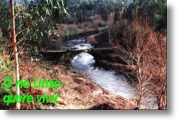 O r�o Umia quere vivir. A ponte do Areal. Siglo XVIII.